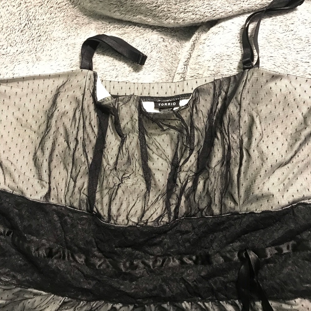 Torrid Lacy Spaghetti Strap Top
